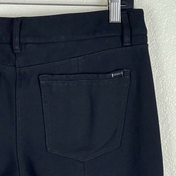 White House Black Market Jeans Womens 6R Slim Low Rise Dark Washed Denim Black - Picture 7 of 9